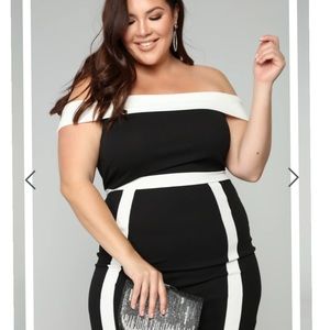 Fashion Nova Poetry in our Symmetry Black White
